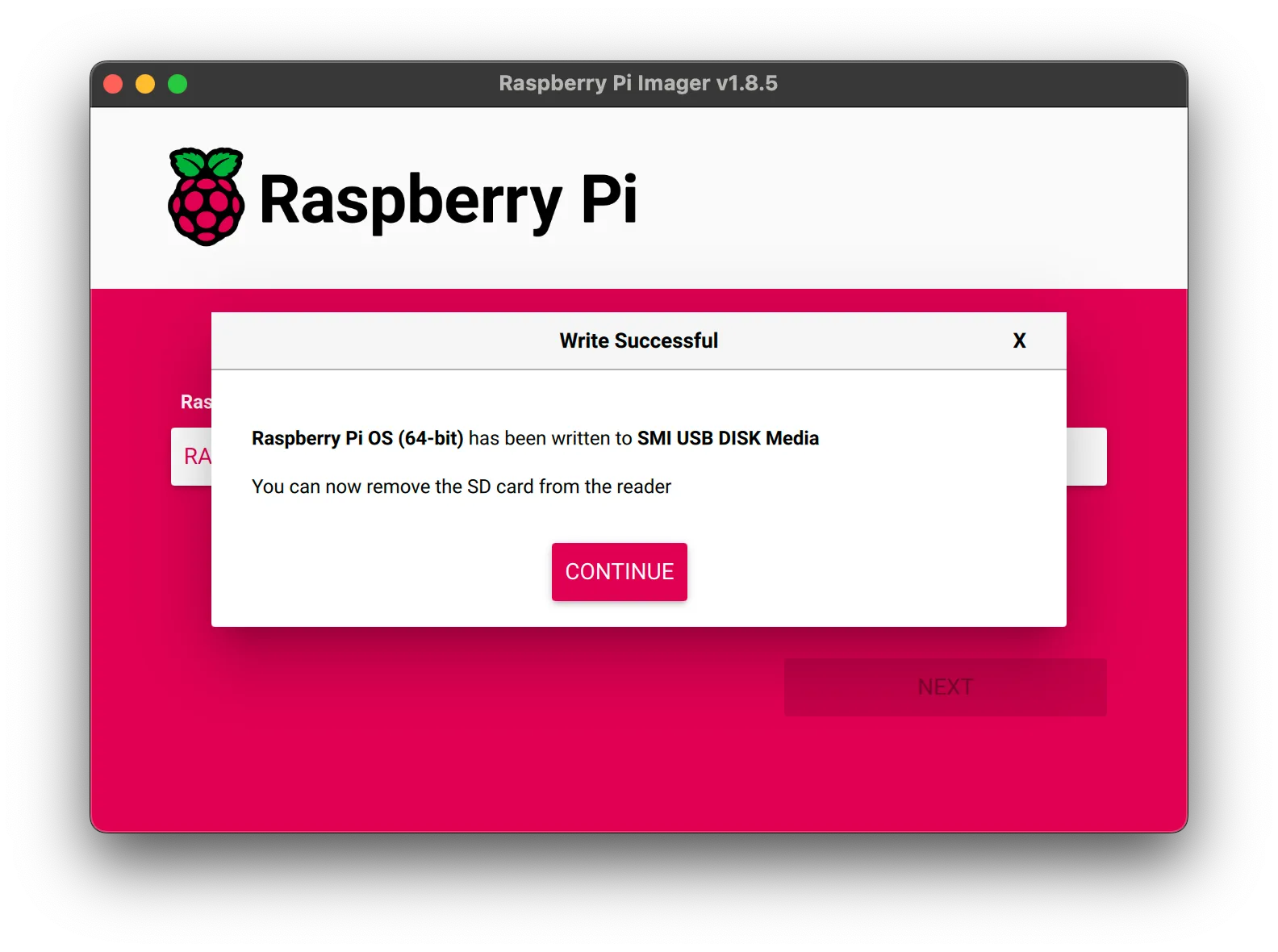 Raspberry pi 5 インストーラ